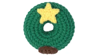 Christmas Donut-27： How to sew up the christmas donut？
