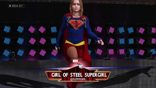 WWE 2K17 Rogue vs. Supergirl - Ironman Match