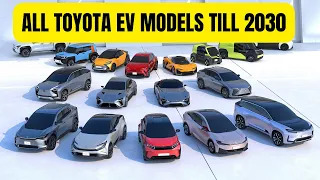 Revealed Every NEW Electric Toyota Till 2030