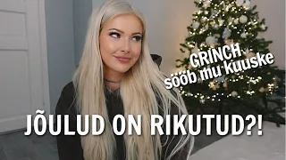 JÕULUD ON RIKUTUD? *ta sööb mu kuuske*