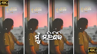 Marijibi Dhana Tori Bina 💔💔😢 | Odia Sad Song | Aseema Panda #odia_4k_whatsapp_status #lofi #shorts