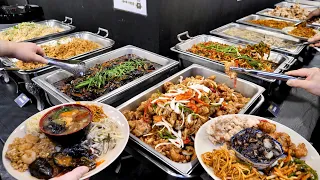 Popular!! Chinese food cooking, Best buffet food, korean street food
