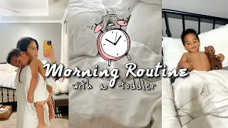 MORNING ROUTINE W/ A TODDLER | stay at home mom ♡