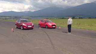 Ford Fiesta ST 1.6 turbo 180ps vs Peugeot 208 GTI 1.6 turbo 200ps