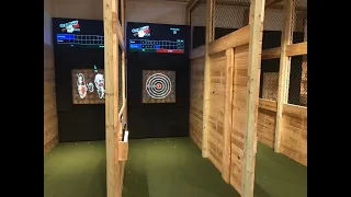 Axe bounce back in Axe throwing can be stopped. Anti Bounce Borders for safest axe throwing lanes.