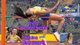 Iryna Gerashchenko from Ukraine 🇺🇦 High Jump in Munich 2022 Eurepean Championships