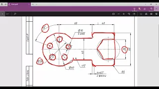 Модель детали "Ключ" в Autodesk Inventor