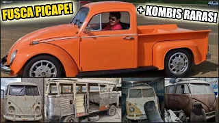 FUSCA PICK-UP E AS KOMBIS QUE VÃO PRA EUROPA!