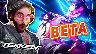 TEKKEN PLAYER tries STREET FIGHTER for the first time! SF6 BETA