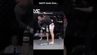 Nasty Groin Shot! #shorts #short #mma #ufc