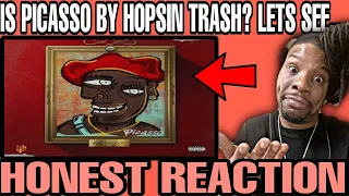 Is He Trash? Picasso reaction | picasso reaction hopsin | live music review