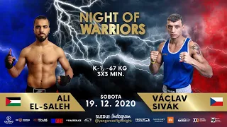 Václav Sivák vs. Ali El-Saleh (Night of Warriors 16 - 19.12.2020)