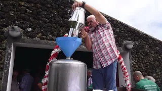 Tradições Do Espírito Santo - Buscar o Vinho - Império Santo Amaro 2024 - Ilha Terceira - Açores