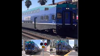 Best of North County Transit District Coaster Cabcar 2301, 2306 and 2309 Compilation