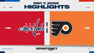 NHL Highlights | Capitals vs. Flyers - December 7, 2022