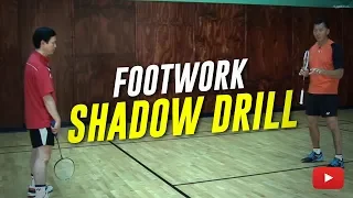 Badminton Tips - Footwork Shadow Drill - Coach Andy Chong