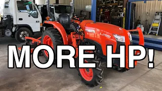 KUBOTA L2501 ~ BEST MOD ~ INJECTION PUMP TIMING & FUEL SCREW ADJUSTMENT : PT.1