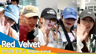 [4K] 레드벨벳, 어여쁜 미소 지을 때마다 '해피니스'😍 (입국)✈️ ‘Red Velvet’ Airport Arrival 2024.5.12 Newsen
