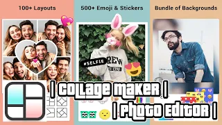 How To Use Collage Maker And Photo Editor App Playstore