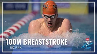 Nic Fink & Michael Andrew Battle For Gold in 100 Breaststroke | TYR Pro Swim Series Fort Lauderdale