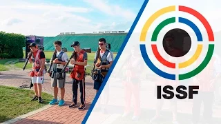 Finals Double Trap Men Junior - 2015 ISSF Shotgun World Championship in Lonato (ITA)