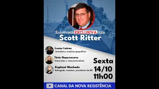 Fuzileiro Scott Ritter pela primeira vez em canal brasileiro! #shorts