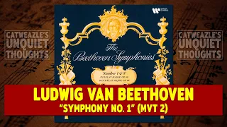 Ludwig van Beethoven: "Symphony No. 1 - Movement 2" (1960) {Otto Klemperer}