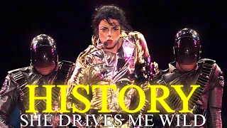 She Drives Me Wild - History World Tour (Live At Munich 1997) Michael Jackson - Studio Version