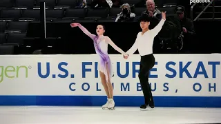 Saya Carpenter / Jon Maravilla Junior Pairs Freeskate at the 2024 US Figure Skating Championship