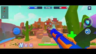 playing with Relics- one of the top players of nerf superblast globaly