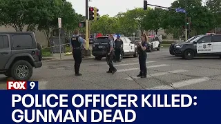 Minneapolis police officer killed: Gunman dead