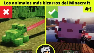 Los Animales más Bizarros y Cursed de todo el Minecraft #1