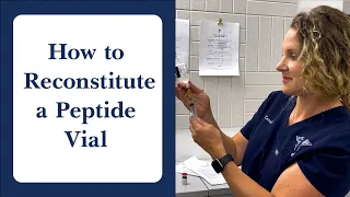 Walking a Newbie through reconstituting Tirzepatide and Semaglutide