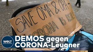 CORONAVIRUS-DEMOS: Heißes CORONA-Wochenende in Konstanz