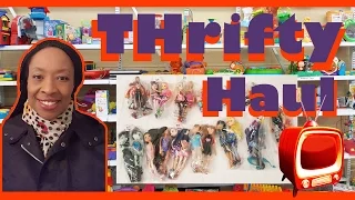 THRIFT SHOP HAUL - Lots of Monster High, Descendants and Moxie Girls dolls