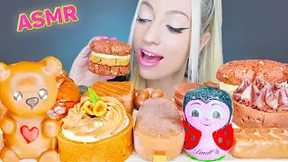 ASMR EATING CHOCOLATE, CANDY BARS, ICE CREAM, CAKE (DESSERT) MUKBANG, 초콜릿 디저트 먹방