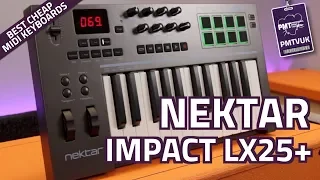 Nektar Impact LX25 Plus USB MIDI Controller Keyboard - Review & Demo