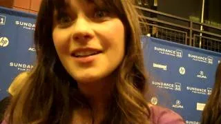 Zooey Deschanel at the Sundance premiere of "My Idiot Brother"
