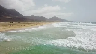 Fuerteventura - Cofete-strand op het Jandia-schiereiland, Canarische Eilanden, Spanje