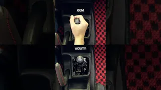 OEM Shifter vs ACUiTY Short Shifter (#8thgencivic)