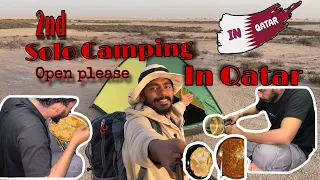 2nd Solo Camping ⛺️In open places With fasting 😉