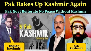 Kashmiri's Talk On Pak's Kashmir minister, linked Regional peace to Resolution Of Kashmir Issue
