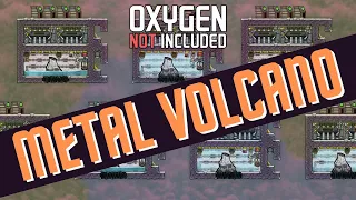 How to use Metal Volcano | Oxygen NOT Included (ONI) | Tutorial