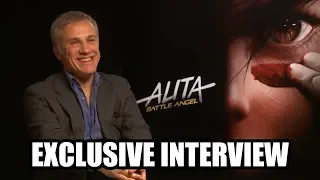 Christoph Waltz discusses ALITA: BATTLE ANGEL - Exclusive Interview