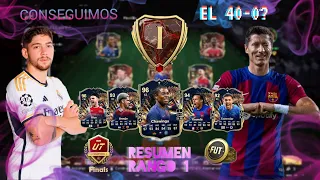 CONSEGUIMOS EL 40-0??🤔 SEGUNDO RANGO 1 CONSECUTIVO!!😎 (ESTAS TACTICAS SON ABUSIVAS) | FC 24