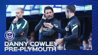Danny Cowley pre-match | Pompey vs Plymouth Argyle
