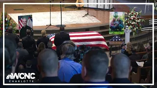 Honoring Ofc. Joshua Eyer | Funeral held for fallen Charlotte police officer