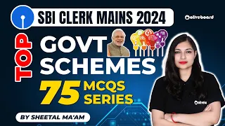 SBI Clerk Mains Current Affairs 2024 | Government Schemes 2023 Current Affairs | By Sheetal Ma'am