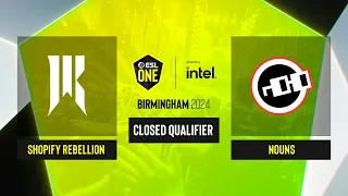 Dota2 - Shopify Rebellion vs nouns - Game 3 - ESL One Birmingham 2024 - CQ - NA