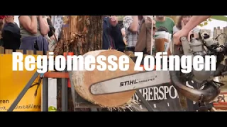 Stihl Timbersports slow-motion